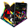 ไอคอนของโปรแกรม: Colorful Wolf Launcher Th…