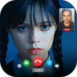 Icon of program: wednesday Adams fake face…