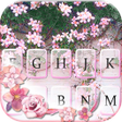 Programikonen: Pink Floral Wall Keyboard…