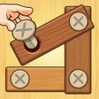 Wood Nuts  Screw Puzzle