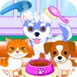 Puppy games  kitty game salon icon