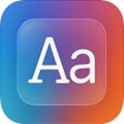 Programikonen: Font Viewer Typeface Font…