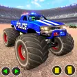 Police Monster Truck Derby Crash Stunts: Car Games