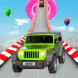 Military Jeep Car games: stunt