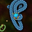 أيقونة البرنامج: Space Worm Trail Online