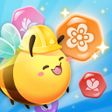 プログラムのアイコン：Bee Merge - Honey Hex Puz…