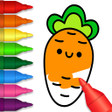 プログラムのアイコン：Coloring book Kids Art ga…