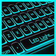 Programikonen: LED Light Keyboard Theme