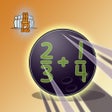 Programın simgesi: 4 Dice a Fractions Game