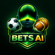 ไอคอนของโปรแกรม: BetsAI - AI Sports Predic…