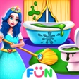 Princess Home Girls Cleaning  Home Clean up icon
