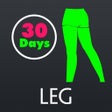 ไอคอนของโปรแกรม: 30 Day Leg Fitness Challe…