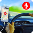 أيقونة البرنامج: Voice GPS Driving Directi…