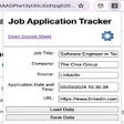 Programın simgesi: JobApplicationTrakr