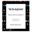 Icon of program: Tab Deduplicator