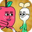 Ikon program: apple and onion running g…