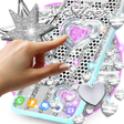Programikonen: Silver live wallpaper