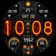 Ícone do programa: Nixie Digital Watch Face …