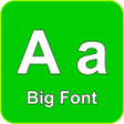 Programikonen: Big font - Enlarge font s…