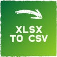 Programın simgesi: XLSX to CSV