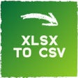 XLSX to CSV