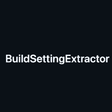 Programın simgesi: BuildSettingExtractor