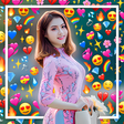 Icon of program: Emoji Photo Editor: BG ch…