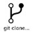 Ikon program: Gitlab Git Clone