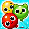 أيقونة البرنامج: Balloon Drop Merge Puzzle…