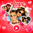 Ícone do programa: Love video maker with Mus…