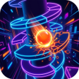 Icoon van programma: Neon Spiral Bounce
