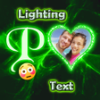 プログラムのアイコン：Lighting Text Photo Frame…