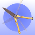 プログラムのアイコン：Butterfly knife - prank