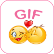 Gif Love Sticker - WASticker
