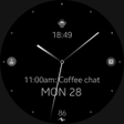 ไอคอนของโปรแกรม: Minimal Black v27 watch f…