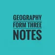 Icon of program: Geography: form three not…