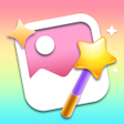ไอคอนของโปรแกรม: DIY Wallpaper Maker Colla…