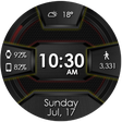 程序图标：Daring Carbon HD Watch Fa…