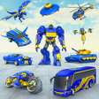 Multi Robot Car Transform Bat icon