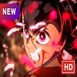 Icoon van programma: Tanjiro Kamado  4K Wallpa…