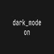 Icon of program: dark_mode