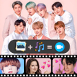 Ícone do programa: Bts Video Maker: Photo Sl…