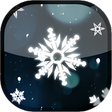 プログラムのアイコン：Snowflakes Live Wallpaper