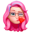 程序图标：Wasticker 3D Emoji wastic…