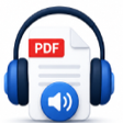 プログラムのアイコン：PDF Audio Reader