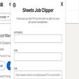 Иконка программы: Sheets Job Clipper