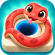 프로그램 아이콘: Snake Trails: Color Puzzl…
