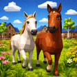 Ícone do programa: Horse Family  Animal Simu…