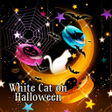 Programikonen: White Cat on Halloween HO…