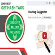 Ikon program: YouTube Hashtag Suggestor